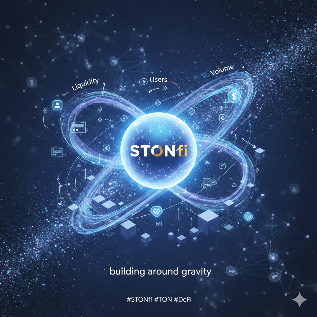abokiismart's tweet photo. Every cycle creates noise.
Every ecosystem chooses a center of gravity.
On TON, that gravity is STONfi.
Liquidity flows there.
Users default there.
Volume settles there.
You don’t argue with gravity.
You build around it.
#STONfi #TON #DeFi https://t.co/g0ZVr3KgnP