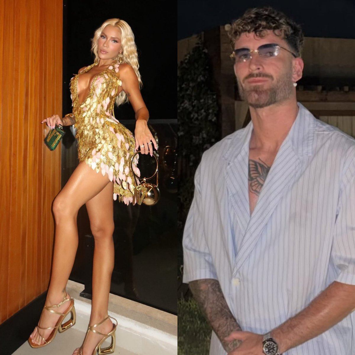 EXCLUSIVO! Karoline Lima e Léo Pereira estavam juntos ontem, o casal foi assistir o show do Bad Bunny em São Paulo. As chiquinhas presentes disseram que os dois estavam de bandana e capuz e negaram fotos com quem pedia.