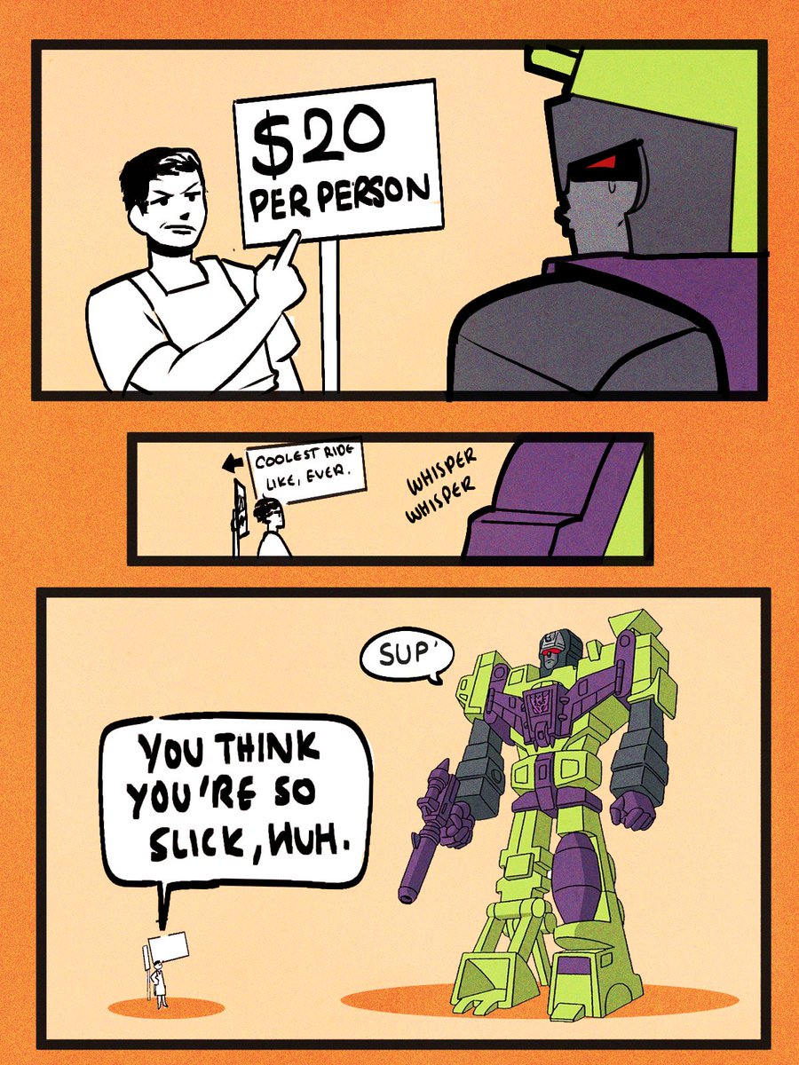 Think smarter 
#transformers #maccadams #devastator