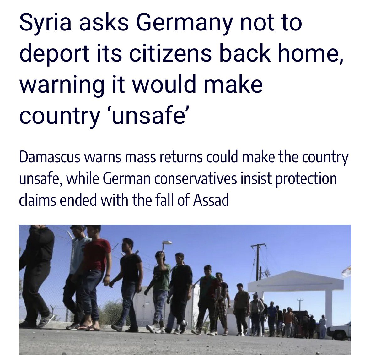 Es wäre gegenüber Syrien vollkommen unverantwortlich, gefährliche syrische Männer abzuschieben. Dadurch könnten Frauen in Syrien gefährdet werden. Eine feministische Abschiebepolitik schützt die Frauen in den Herkunftsländern.