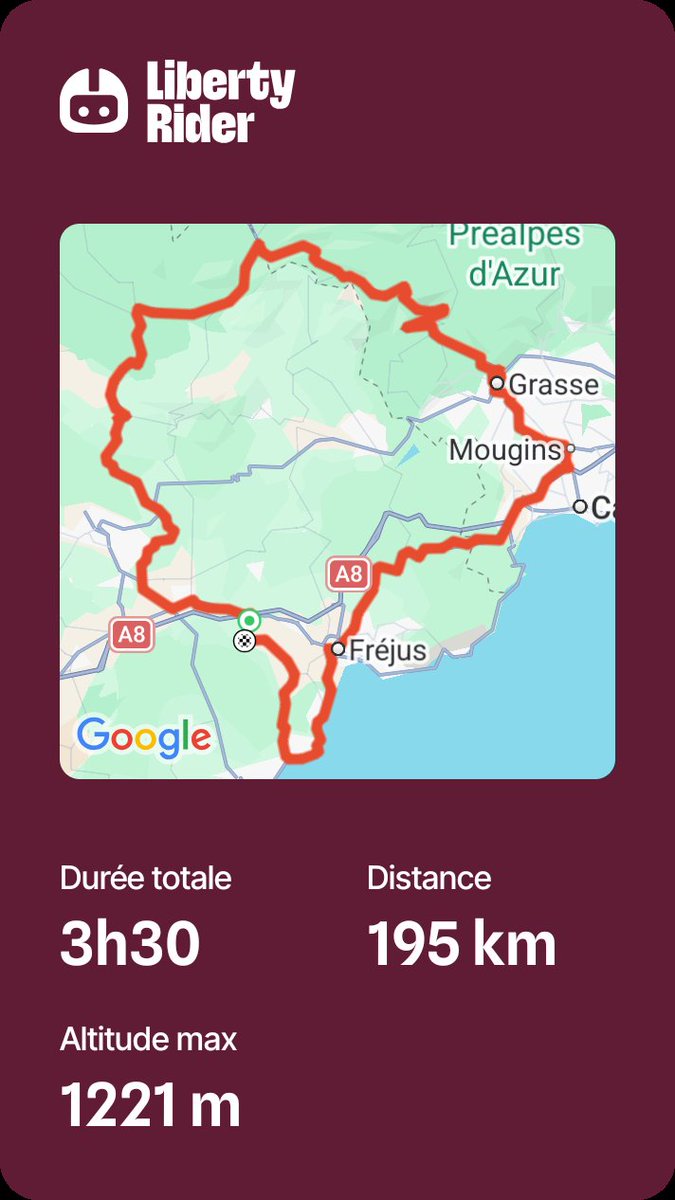 Ce fut une bonne balade, ca fait plaisir d'avoir de nouveau du beau temps