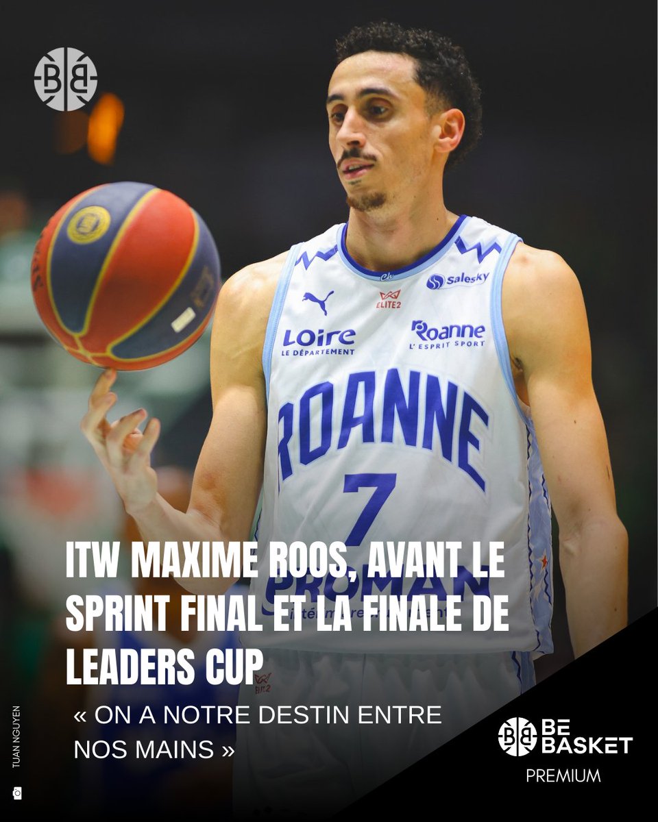 ITW Maxime Roos, avant le sprint final vers l’élite et la finale de Leaders Cup pour la <a href="/ChoraleRoanne/">Chorale Roanne Basket</a>, ce dimanche ⤵️   

💬 « On a notre destin entre nos mains », déclare-t-il au sujet de l'objectif de montée  

📰 bebasket.fr/itw-maxime-roo…