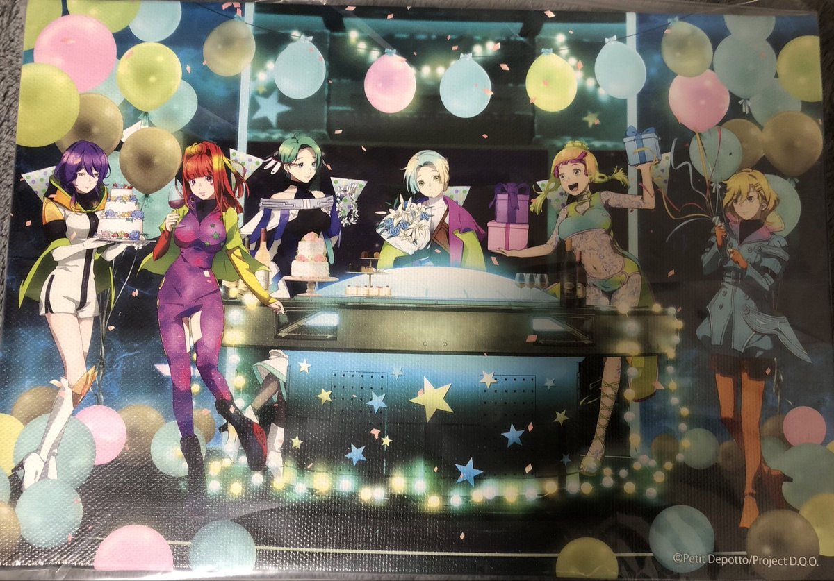 グノーシアのキャンパスアートが届きました‼️ これはいい…綺麗… SQ