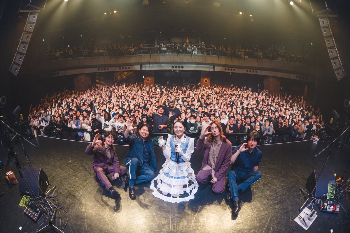 2.21 Shibuya O-EAST
THANK YOU!

オンライン配信チケットで3月8日まで何度も観れます！
With an online live stream ticket, you can watch this concert infinite times until Mar 8!
🎫 zan-live.com/live/detail/10…