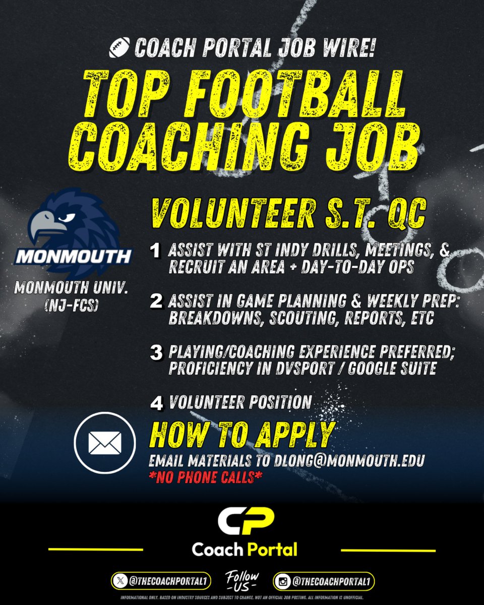 Coach Portal tweet media