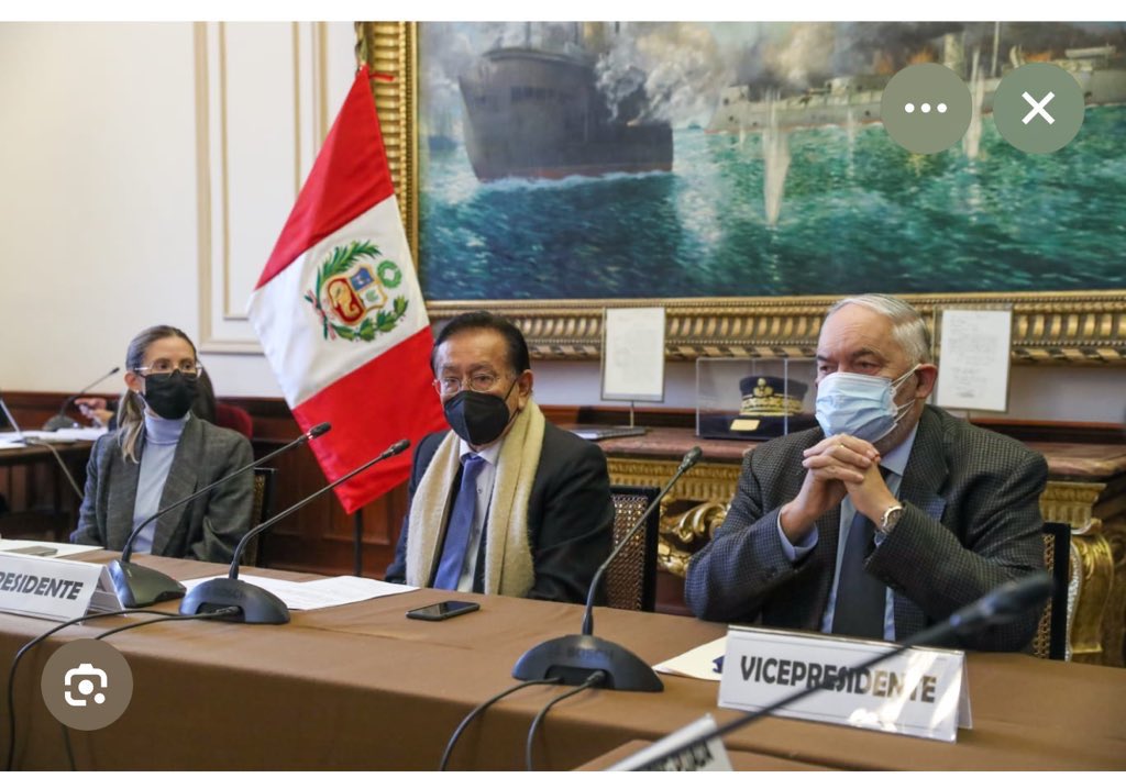 keikonova2026's tweet image. Aquí está @adrianatudelag y el doble sueldo #Montoya al lado  de Balcázar para elegir a los del TC y no los vimos ni indignados ni gritando: "abajo los comunistas".
Mucho menos pidiendo inhabilitación para @VLADIMIR_CERRON 
No nos engañan son la #MismaMafia