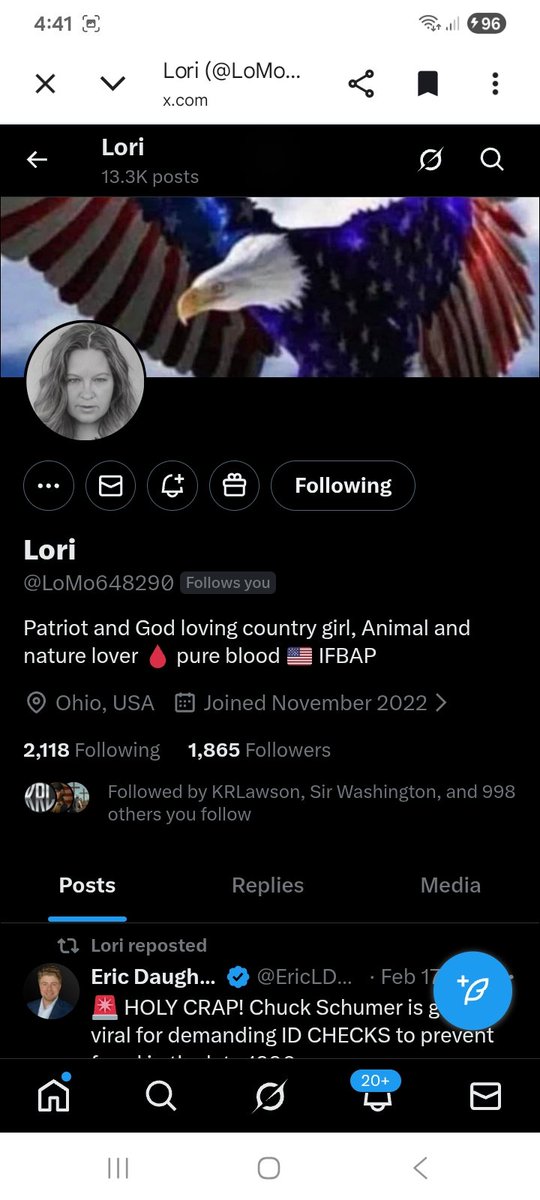 Two patriots looking for new friends 
<a href="/LoMo648290/">Lori</a> 
<a href="/durkalski/">Rachelle</a> 
🇺🇸