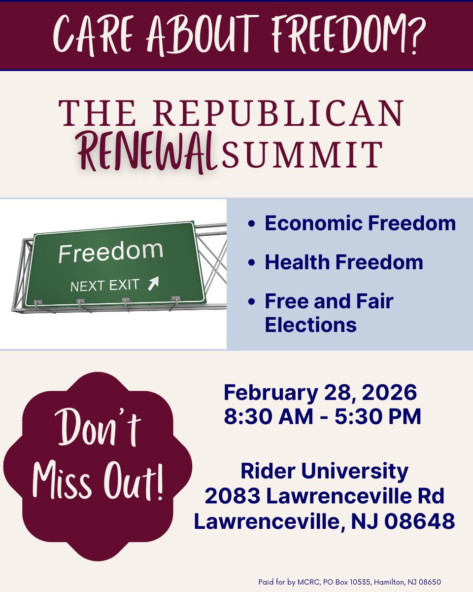 MERCER COUNTY REPUBLICAN COMMITTEE tweet media