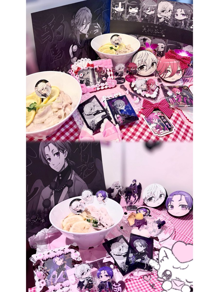 スマべコラボカフェ開催ありがとうございます🖤🎀◝✩ 予約3回勝ち取れ