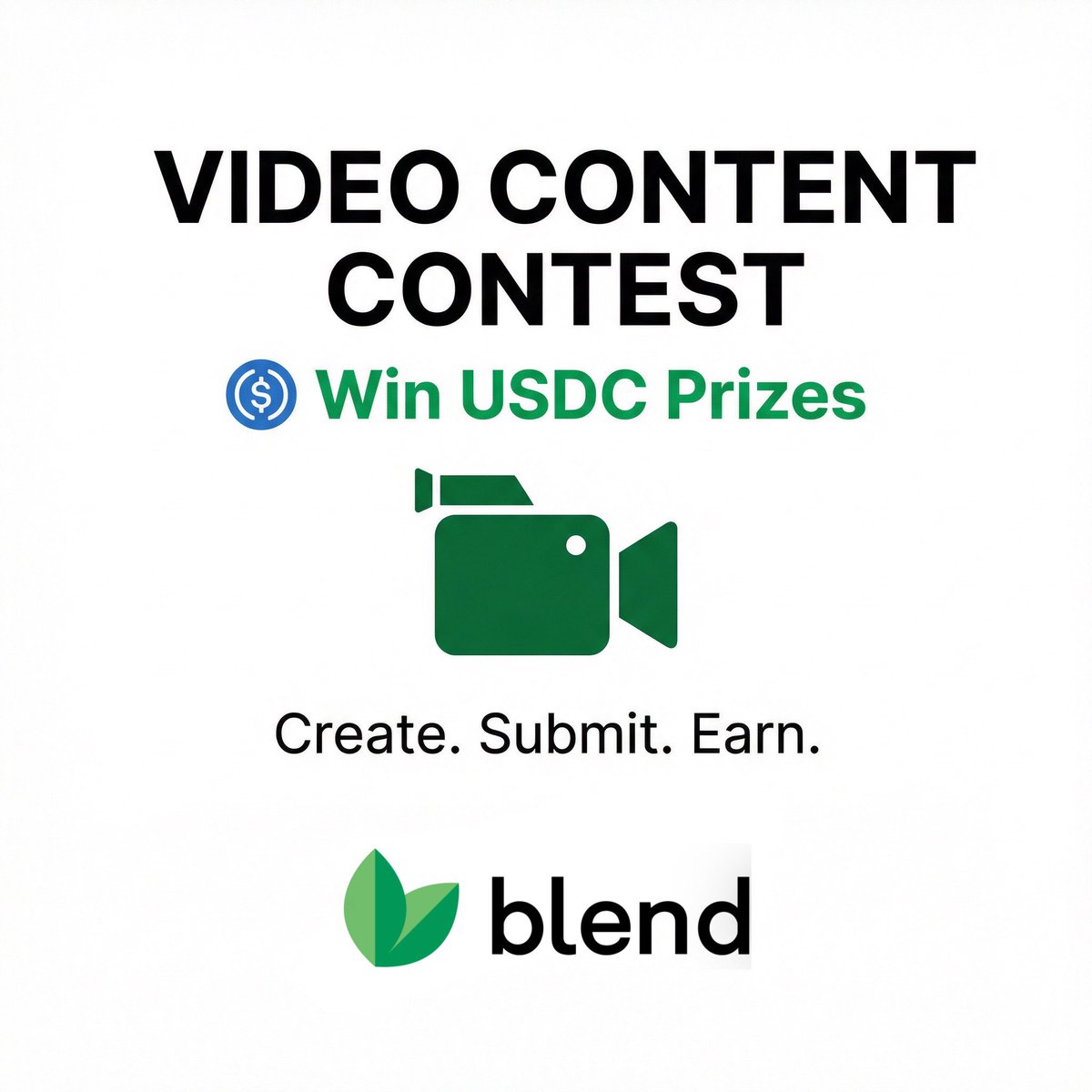 blend_money's tweet image. Blend Content Contest is LIVE 💚

Make video content about Blend Money and win USDC 

Prizes
🥇 $50
🥈 $30
🥉 $10
🎖 $5 x2

How to enter 👇
• Create a Blend Video
• Post video to timeline
• Reply to this tweet with link
• Tag us
• Use #BlendContent

1 week only ⏳