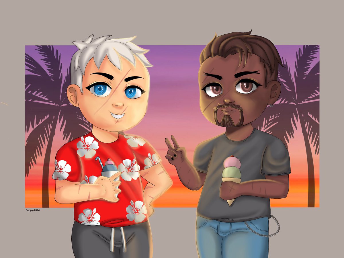 puppy2476's tweet photo. Day of walk
#overwarch #soldier76 #reaper #gabrielreyes #jackmorrison #chibi #R76 #Reaper76 https://t.co/1dZvHaIdNr