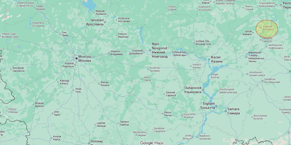 2/ Parmi les cibles principales figurait une usine du complexe militaro-industriel à Votkinsk, en Oudmourtie.

Touchée par des missiles de croisière  Flamingo , l’installation a été frappée avec succès, provoquant un incendie sur le site. Les autorités ukrainiennes indiquent que