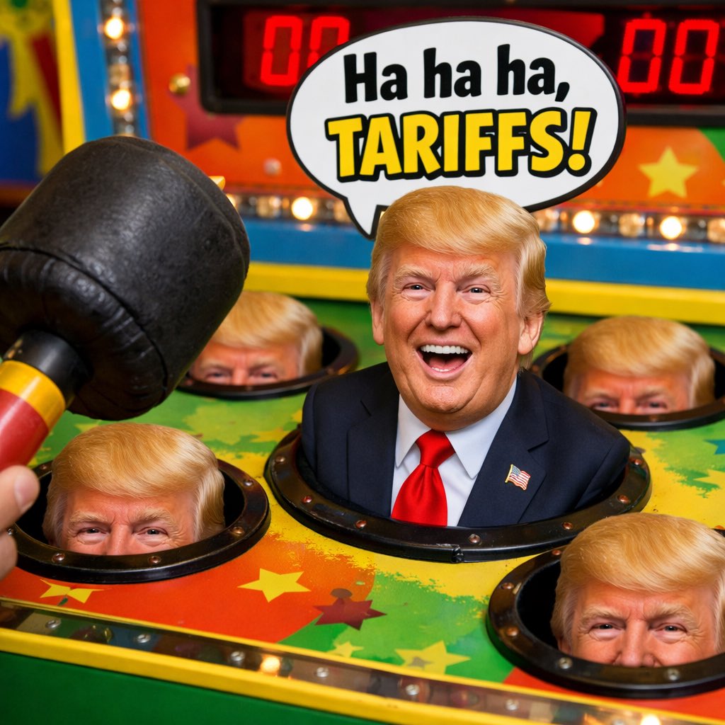 FerdCrotte's tweet photo. It’s not over.
We’ll have to keep pounding the Whack-a-Trump! https://t.co/kyTGHi46tx