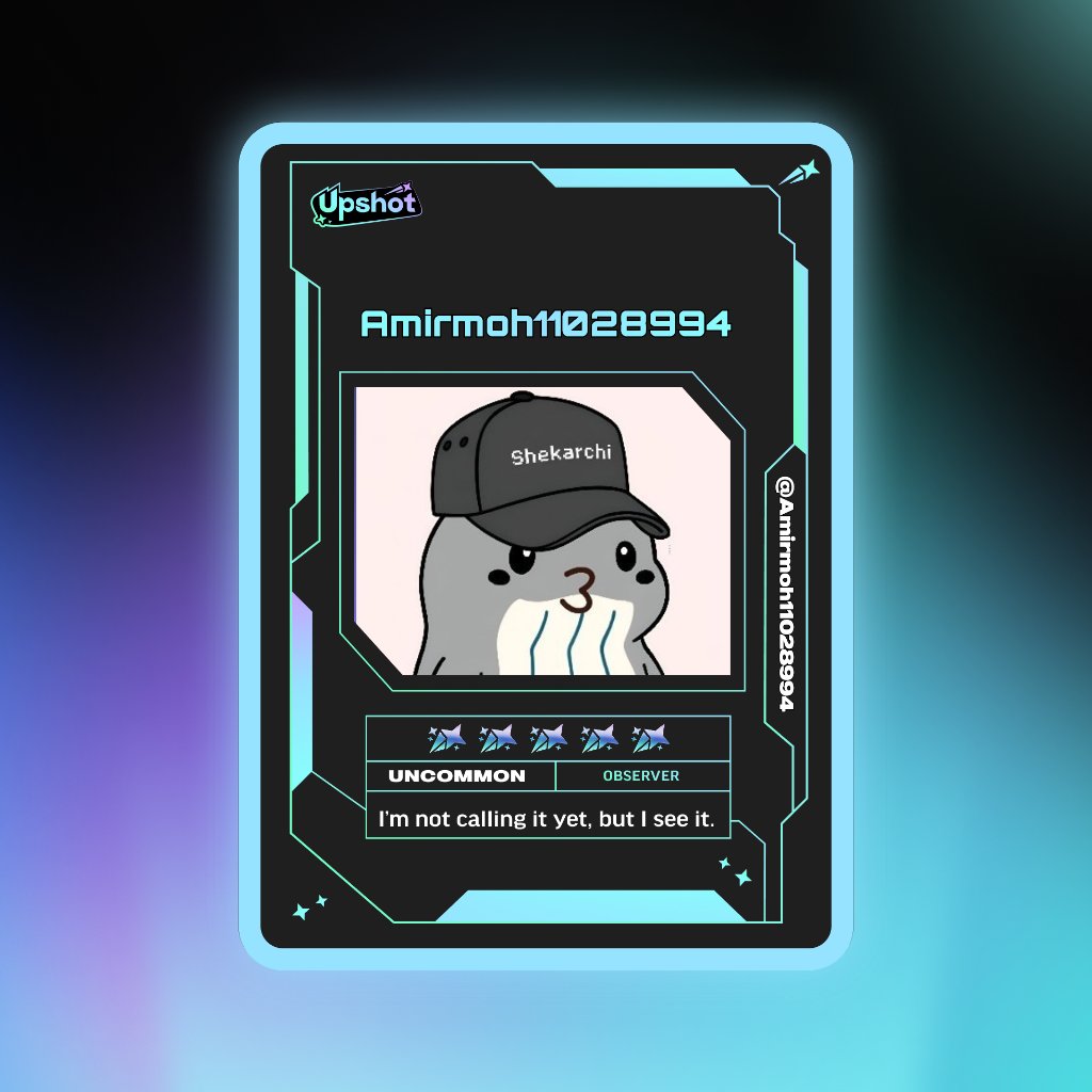 Just ripped my Predictor Card!
Ready to claim instant cash prizes, free packs and more.
Welcome to Prediction Play on <a href="/upshot_cards/">Upshot</a>
Your turn
beta.upshot.cards/?code=0d2d34b4