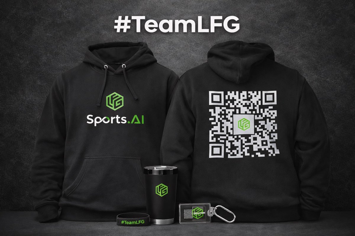 New swag for the LFG crew. LFG! #TeamLFG <a href="/LFGSportsAi/">LFG Sports AI</a>