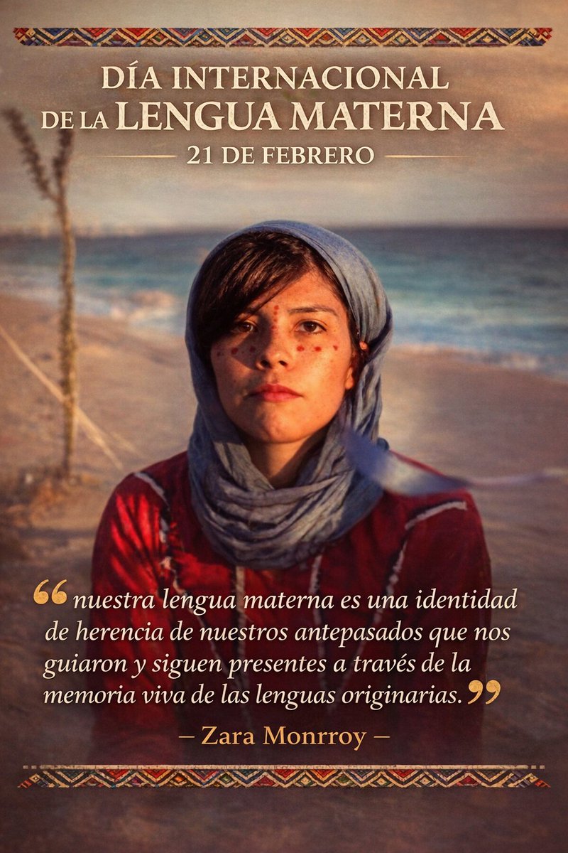 ZaraMonrroy1's tweet photo. Día internacional de la Lengua Materna hoy 21 de febrero.
He cmiique iitom quih taax ah cmiitom. He cmiique ah. 
Y a propósito de las lenguas indígenas, en México tenemos este 3er grado de la Secundaria *Lenguaje* de la SEP y sale está información y mi foto.  #cmiique #comcaac https://t.co/wkU8mTk6u4