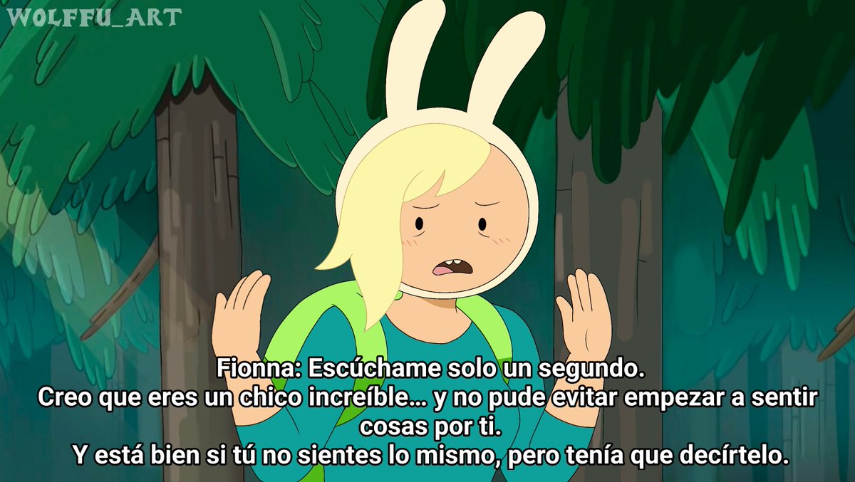 El amor a veces es confuso (1/2)

Más de Fionnin, pero un poco de angustia nunca está de más. ;) 
. 
.
.
#adventuretime #horadeaventura #cartoonnetwork #fionnaandcake #AU #Ship #Fionnin #Finn #Fionna