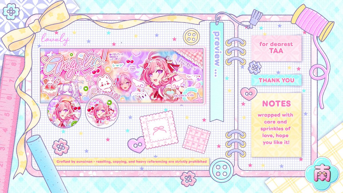 mau pamer layout cantikk ini (✯◡✯), makasih banyak atas GA-nya kak karmika <a href="/miichurin/">♡</a> 🥺🩷 dan makasih banyak juga kak nan <a href="/eunoinan/">ɳαɳ ☾⁺⋆. OPREQ</a> udah buatin layout cantiknya 💖💖