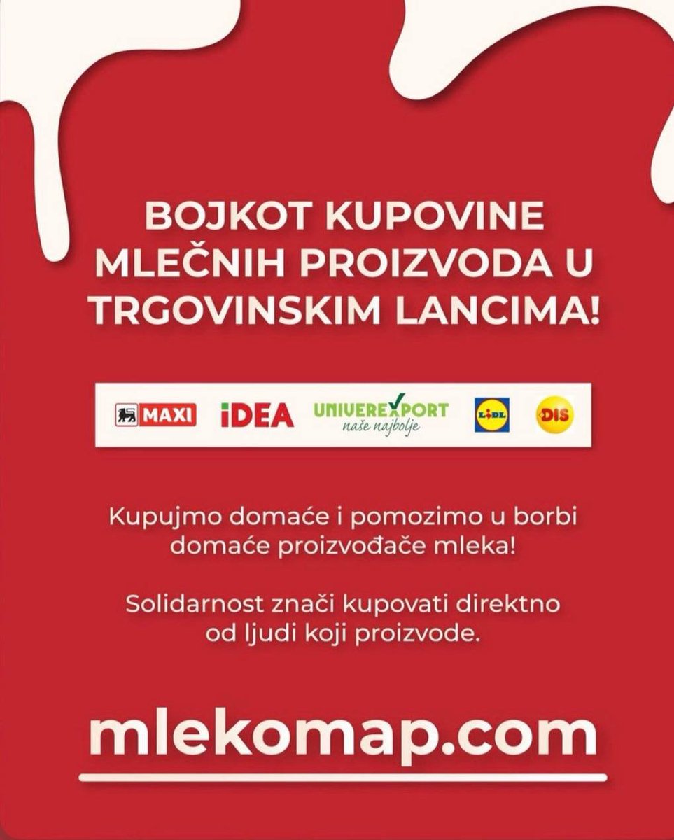 MiraVukotic's tweet image. RT @ZborJerkovic: Kupujmo domaće!

#kupujdomaće #Srbija