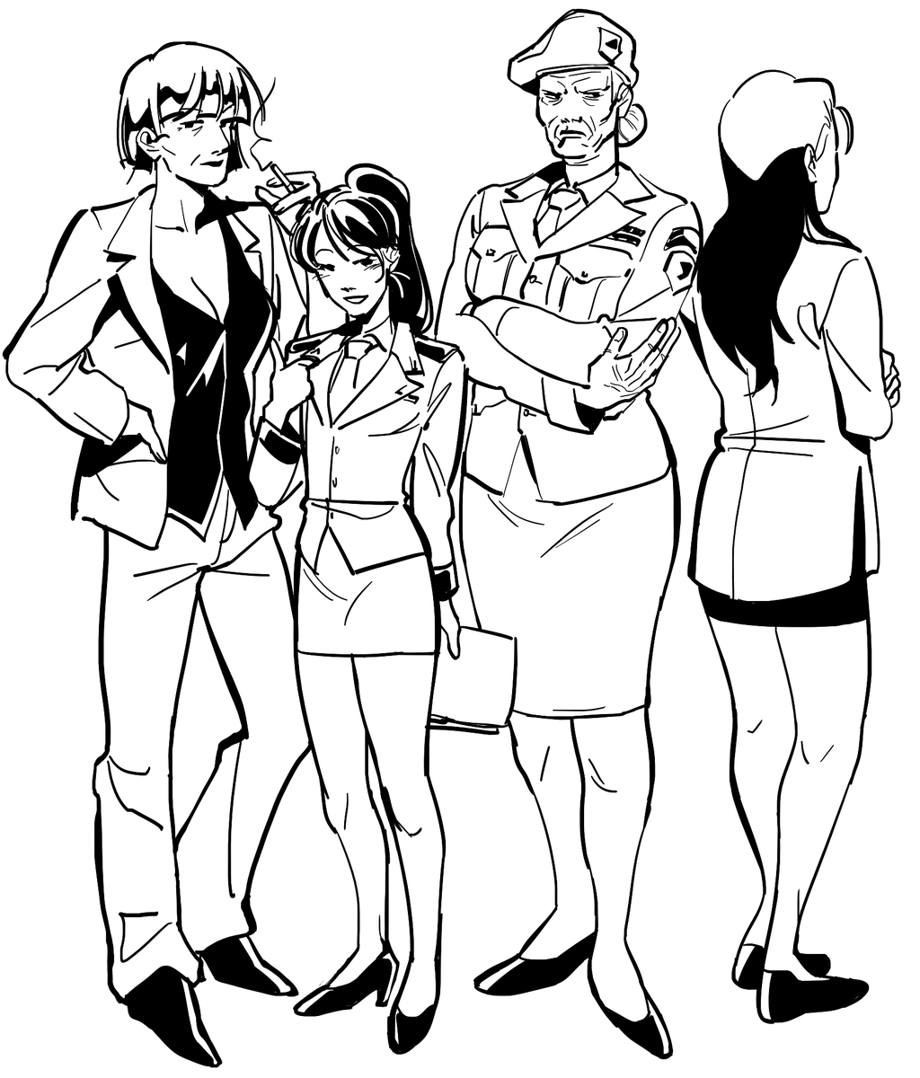 the codec goon squad. except something is different