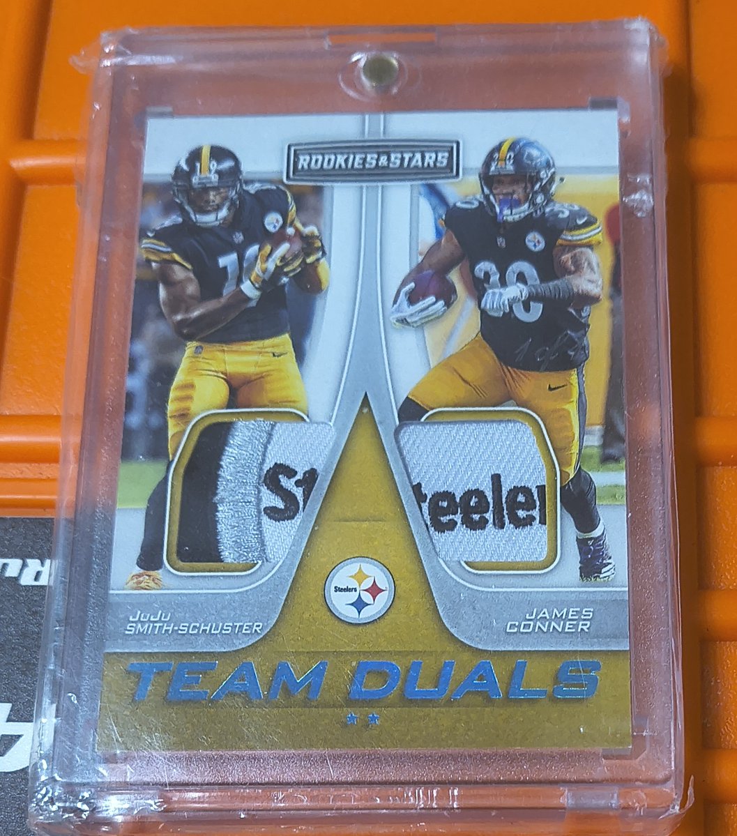 Anyone want to trade me some #pokemon for this #football #steelers 1 of 1 amazing card.