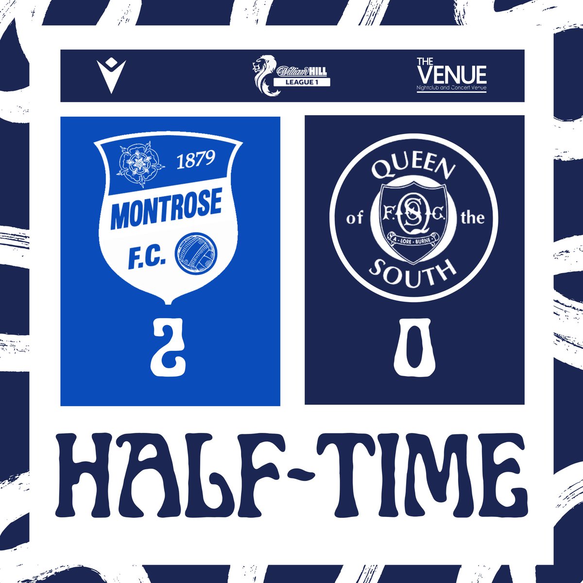 OfficialQosFC's tweet photo. Half-time.

#MONQOS | #League1 | #TheDoonhamers https://t.co/OtCOtpZcBG