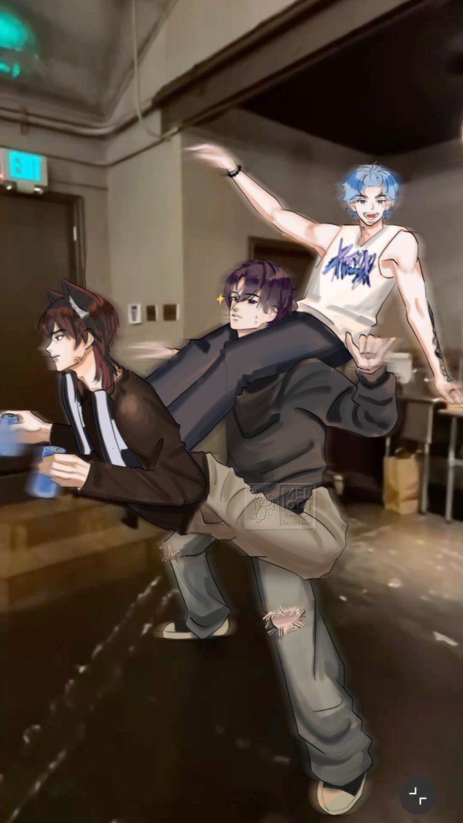 mell0dyaa's tweet image. 📸 : ayyis 

cortis x eos lagi (i’m having too much fun)
#gehennart #artion #SoutaArt