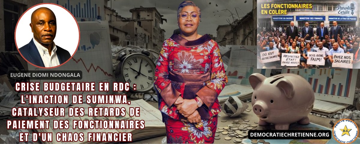 CRISE BUDGETAIRE EN RDC : L’INACTION DE SUMINWA, CATALYSEUR DU RETARD DE PAIEMENT DES FONCTIONNAIRES
Le 19 février 2026
En République Démocratique du Congo, où les promesses d’assainissement budgétaire se dissolvent dans un océan d’inaction, la saga du gaspillage public prend un