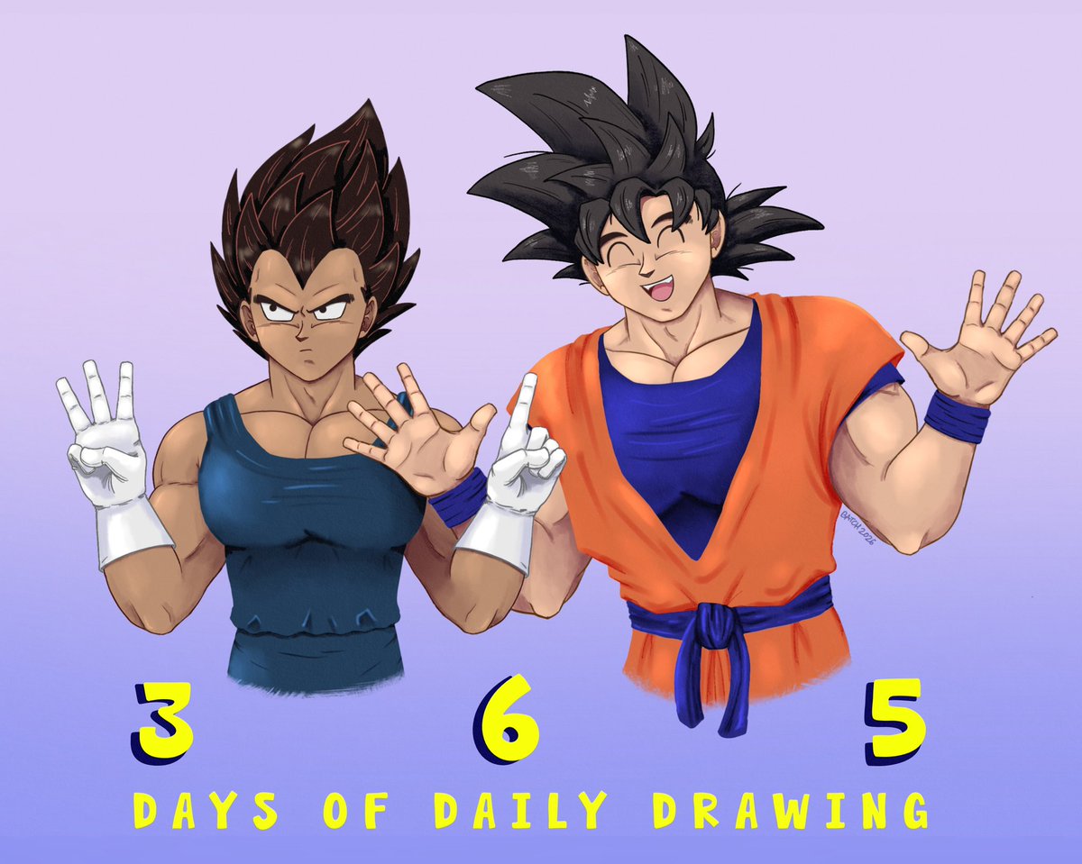 made something to celebrate a year of daily drawing!!!