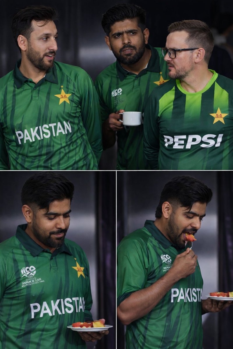 ShowbizAndNewz's tweet image. The Tea is fantastic 💚🇵🇰 #PAKvsNZ