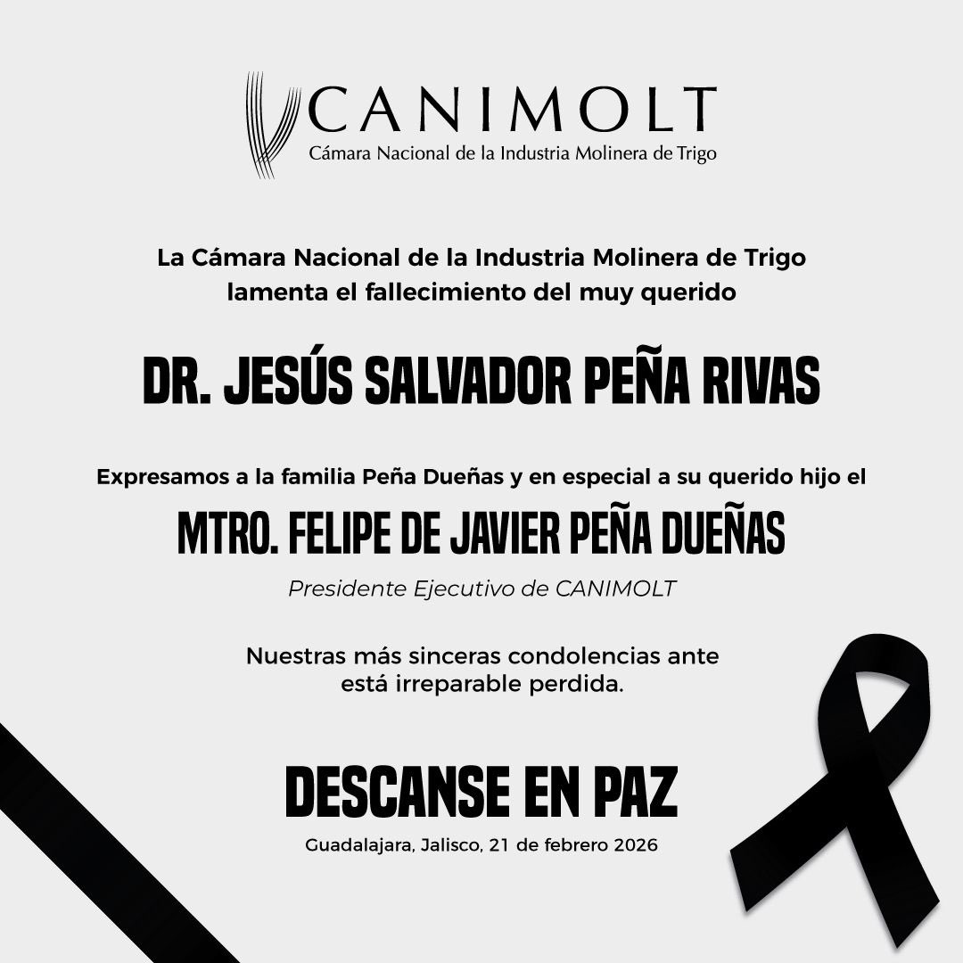 Cámara Nacional de la Industria Molinera de Trigo tweet media