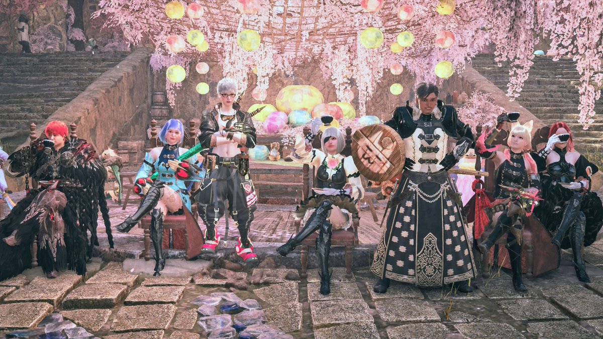 myaa_nekogame's tweet photo. COLORS CREWさんに初参加🐱
久しぶりに大人数でわいわい楽しかった☺️
またよろしくお願いしますෆ╹ .̮ ╹ෆ
#COLORSCREW
#MHWilds https://t.co/F6qGeD6cb9
