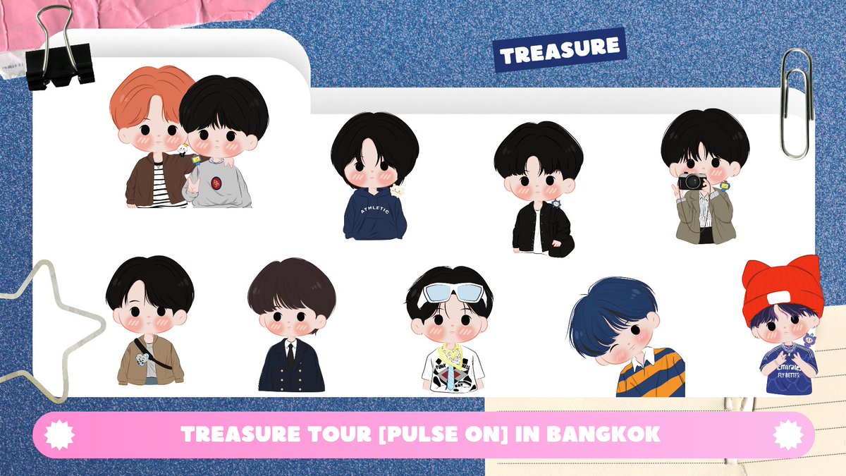 ถ้าเอามาทำ พวงกุญแจหรือสแตนดี้อีกครั้ง จะยังมีคนสนใจอยู่ม่ายยย 😄
#PULSE_ON_IN_BANGKOK #TREASURE_PULSE_ON_IN_BKK 
#TREASURE