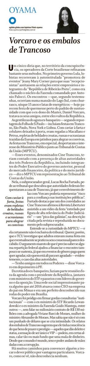 AlexSchwartsman's tweet photo. Thaís Oyama, obrigado https://t.co/6YPZg00rZ1