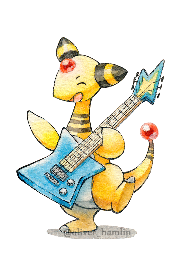 TandelAurum's tweet image. RT @OliverHamlin: Ampharos is rockin out!