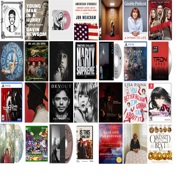 This week the Salina Public Library has 174 new books, fifteen new movies, and 20 new music CDs. wowbrary.org/nu.aspx?p=5578…