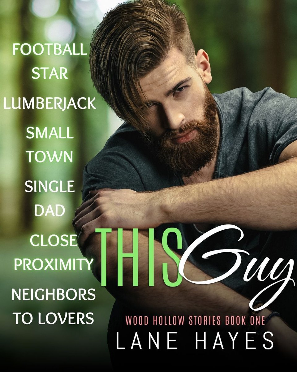 THIS GUY:

-Football Star / Lumberjack
-Single Dad
-Small Town
-Close Proximity
-Neighbors to Lovers
-MM Bisexual Romance

Preorder for March 25 here: mybook.to/This-Guy

#LaneHayes #MMRomance #BisexualRomance #MMPreorder