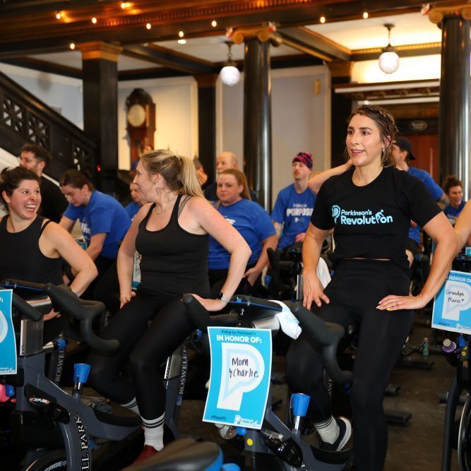 ParkinsonDotOrg's tweet image. Buffalo, let’s bring the heat, even in the cold! ❄️💙🚴On 2.28.2026, join Parkinson’s Revolution, in person or virtually, and help fund research and better care for people living with Parkinson’s. Register now 👉 ParkinsonsRevolution.org

#Ride4PD #Buffalo #SpinClass #Fitness