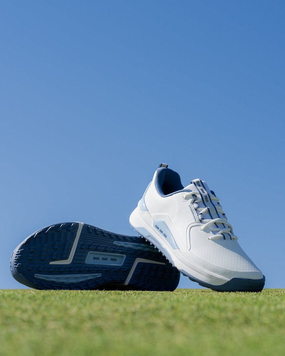 SunDayRed's tweet image. A spikeless shoe with the traction to compete. #SunDayRed