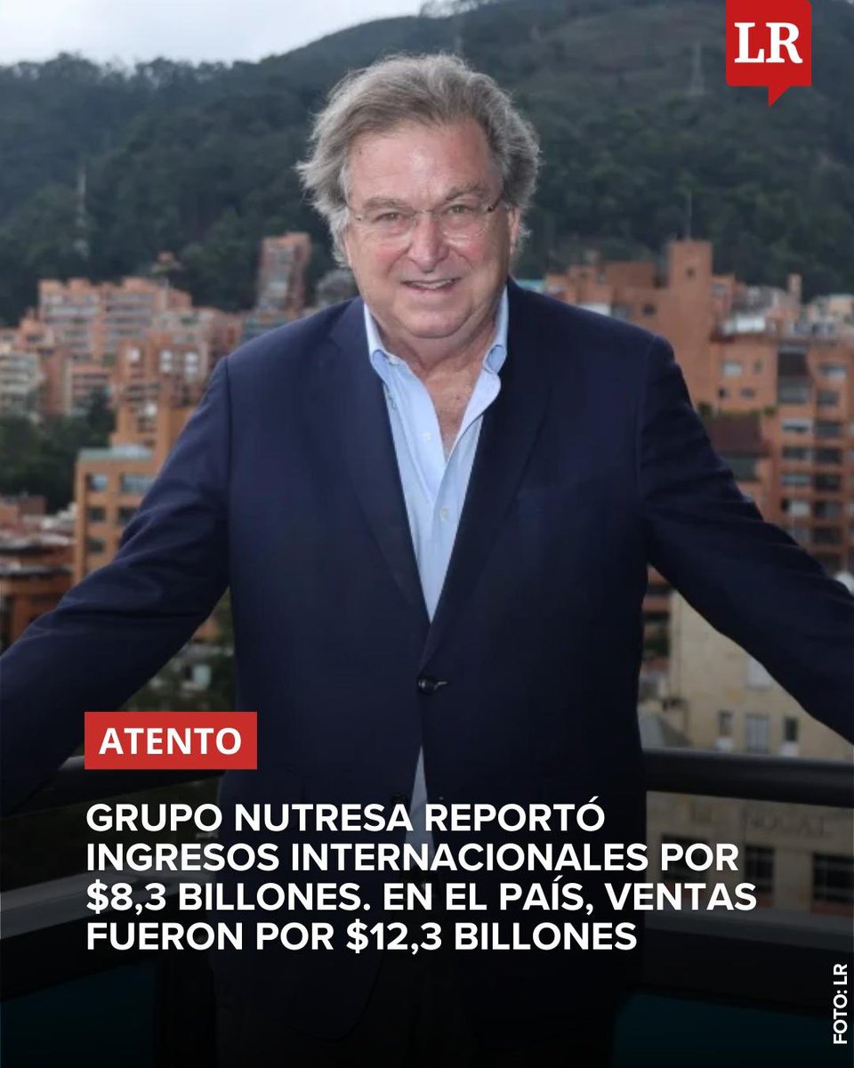 El Grupo Nutresa, con empresas como Zenú, Noel, Colcafé, Nacional de Chocolates, Doria, Crem Helado, el Corral, reportó ingresos internacionales por $8,3 billones con crecimiento de 11,9%, y ventas en Colombia por $12,3 billones creciendo 9,9%.

Mientras algunos siguen repitiendo