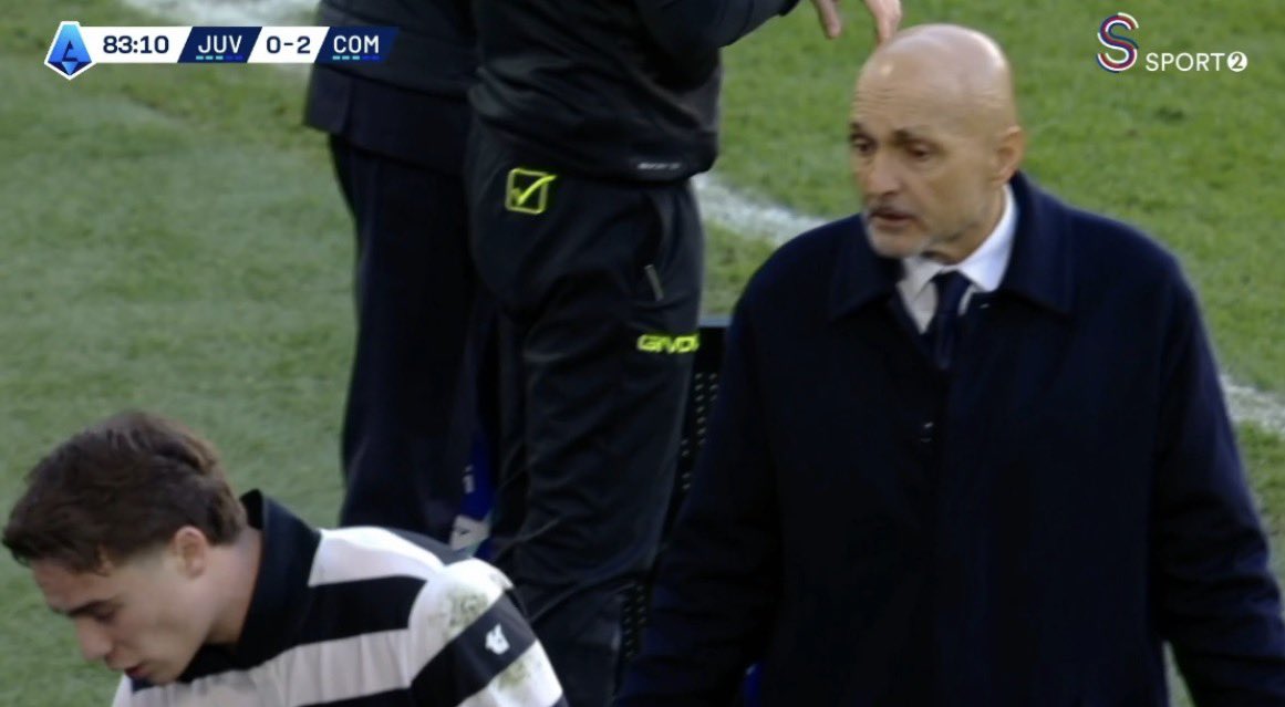 Luciano Spalleti ve Kenan Yildiz aralarinda bir Tartisma yasandi