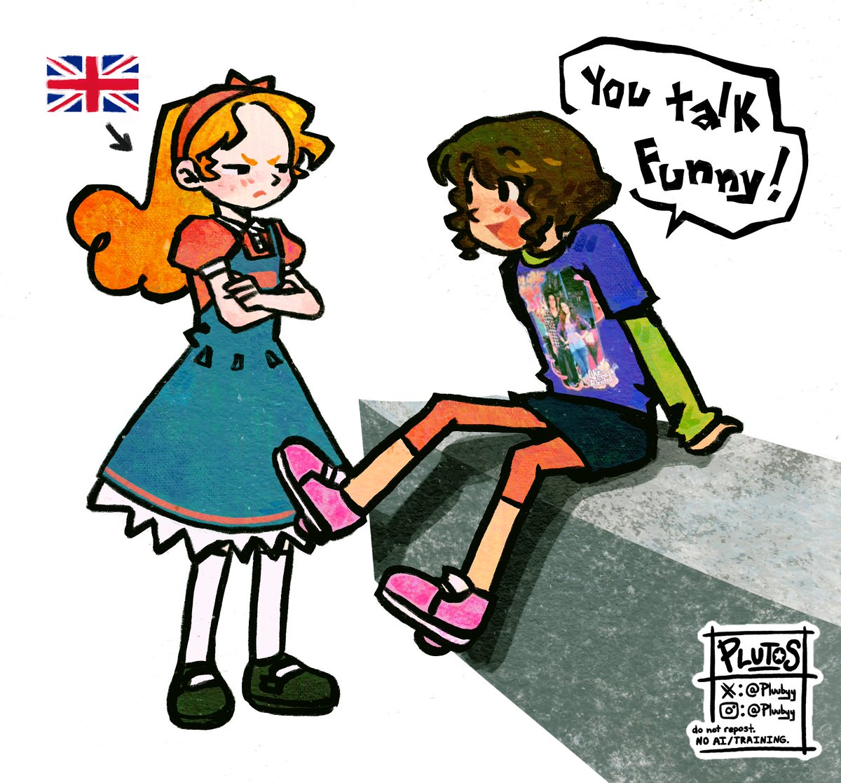 Abby’s first introduction to a british person
#fnaf #FNAF2Movie