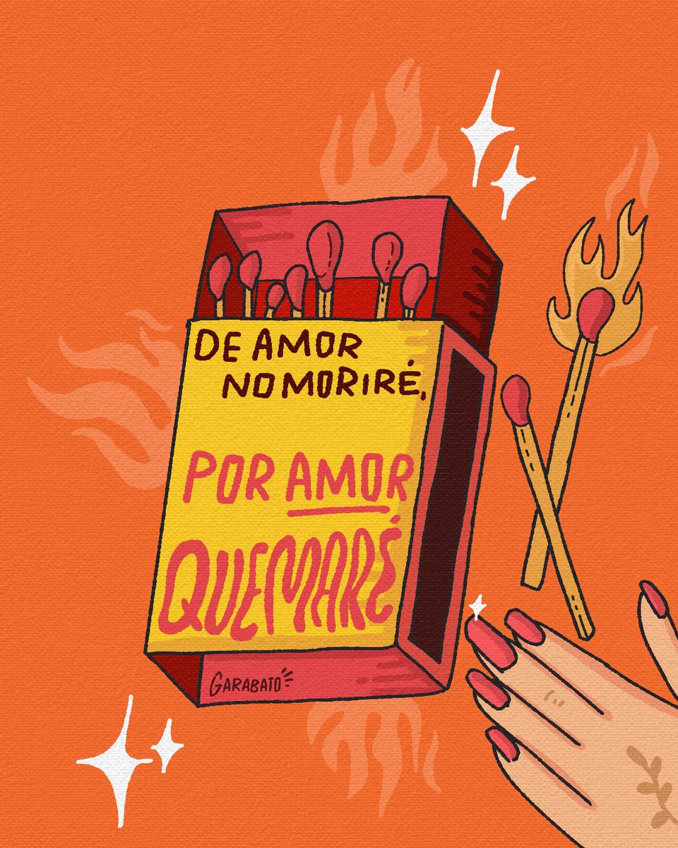 Por amor quemaré ❤‍🔥🔥