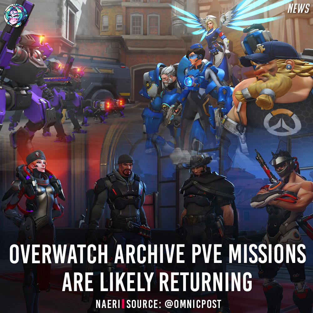 Overwatch Archives PvE Missions are ikely Returning ⚔️

In an interview with Alec Dawson, it was revealed that archives PvE missions could be re-released. 

However, they also stated that the content could be restructured and revised due to changes to the #Overwatch engine 🔁