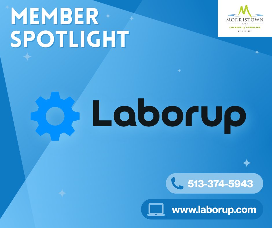 TNMACC's tweet image. Laborup
👷‍♂️ Streamline your workforce with Laborup—staffing and talent solutions for the modern world.
📍 121 E Jackson Avenue, Knoxville, TN 37915
📞 (513) 374-5943
🌐 laborup.com
#GoldStarMember #WorkforceSolutions #MorristownTNChamber #BHM26 #Blackowned