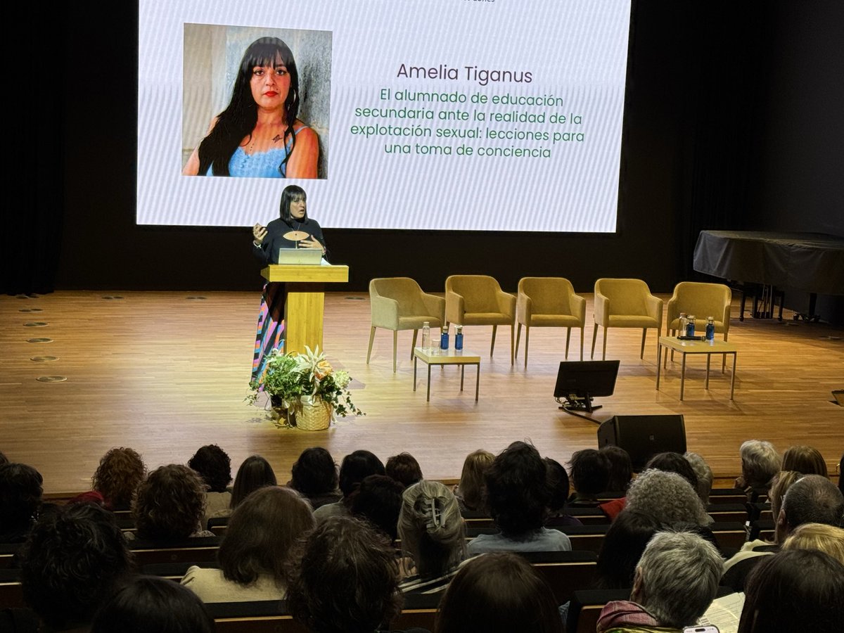 No me canso de escuchar a Amelia Tiganus una y otra vez. Siempre aporta elementos nuevos. Madurez y brillantez analizando la realidad actual enfrentando más allá de la dura experiencia que vivió. Ahora enfrentando la prostitución 2.0 y el reto de la juventud Ahora en el Congreso