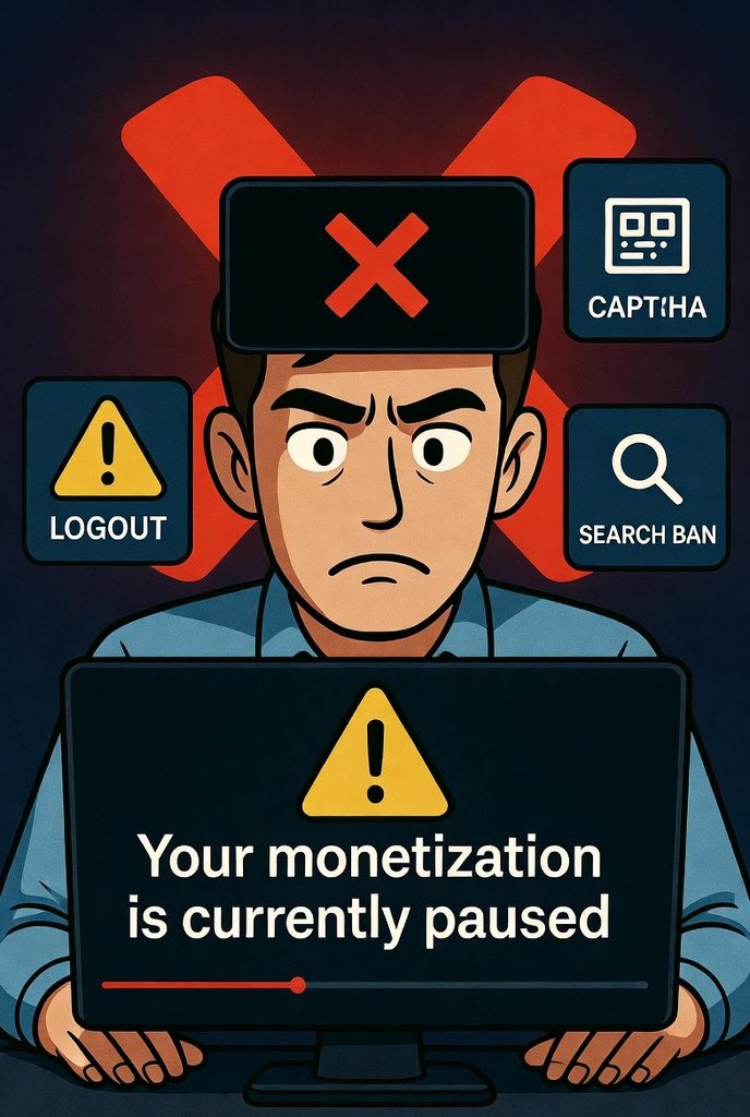 🚨 ALERT: X monetization accounts are DROPPING like flies right now  and I’ve been screaming from the rooftops for months.

Low-effort rage-bait / thirst-trap / engagement-farm garbage that gets crazy likes &amp; RTs?  
That’s literally the FASTEST way to get your revenue-sharing