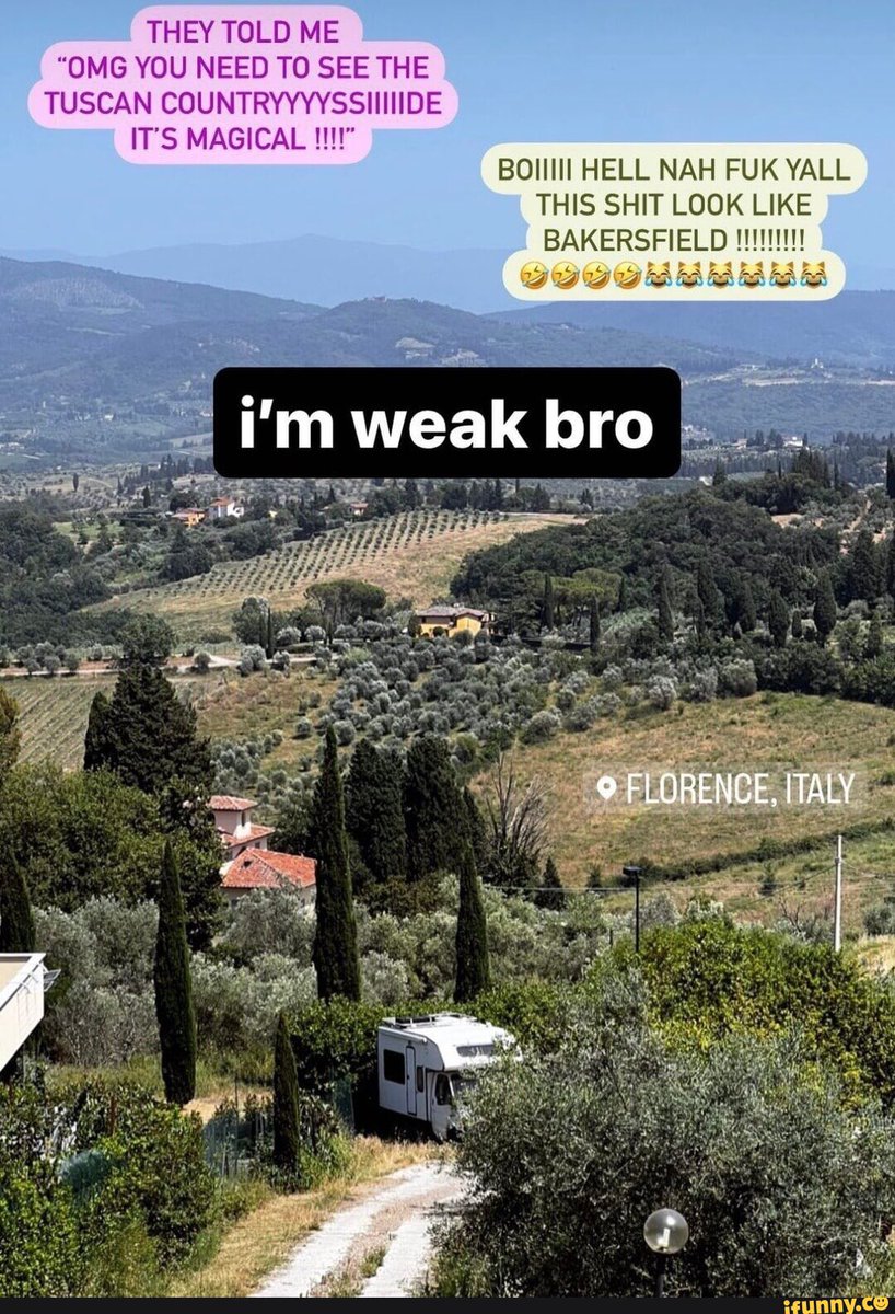 Insane that a city that looks like Tuscany is universally considered the worst city in California