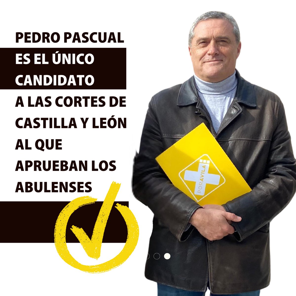 Pedro Pascual es el candidato a las <a href="/Cortes_CYL/">Cortes de Castilla y León</a> mejor valorado y al único que aprueban los abulenses en la encuesta del CIS.
🟡No es casualidad: es trabajo continuo, durante 6 años, llevando a Valladolid las reivindicaciones de #Ávila y provincia.
Confianza y solvencia política.