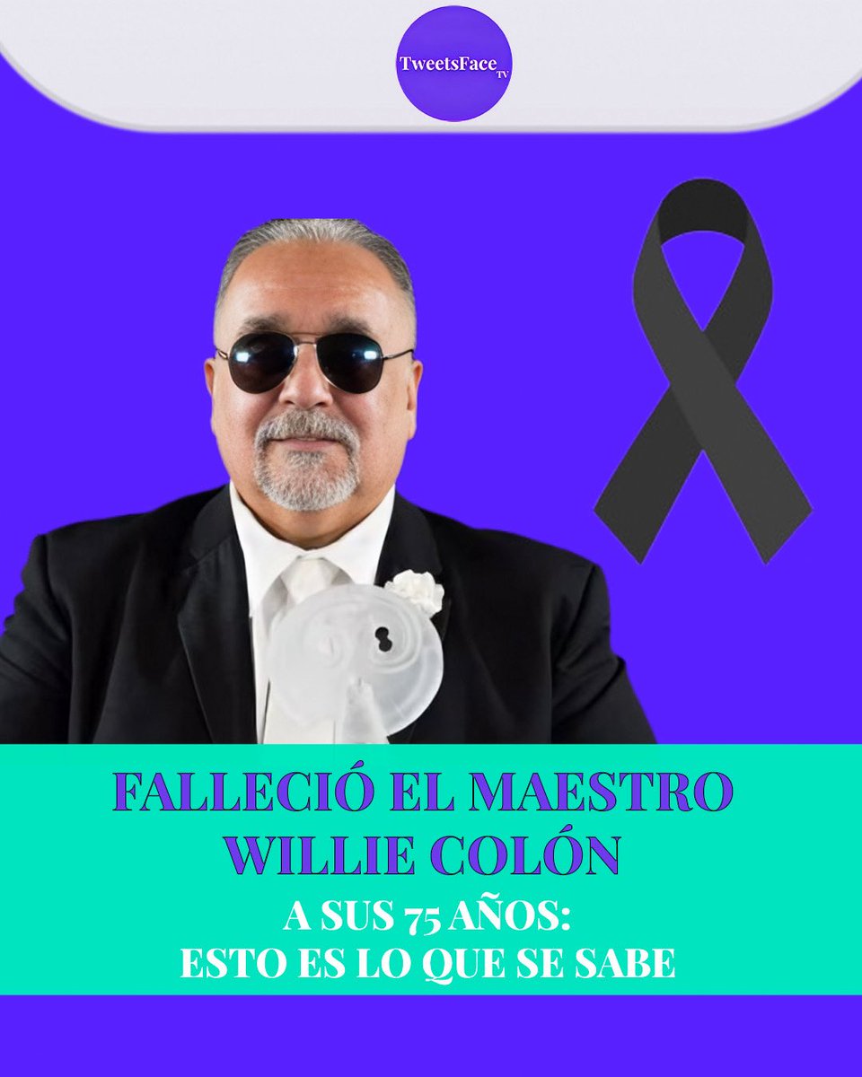Encuentra más información de esta noticia haciendo clic aquí 👇🏻
vt.tiktok.com/ZSmu38Wgv/

#WillieColon #Salsa #TweetsFaceTV